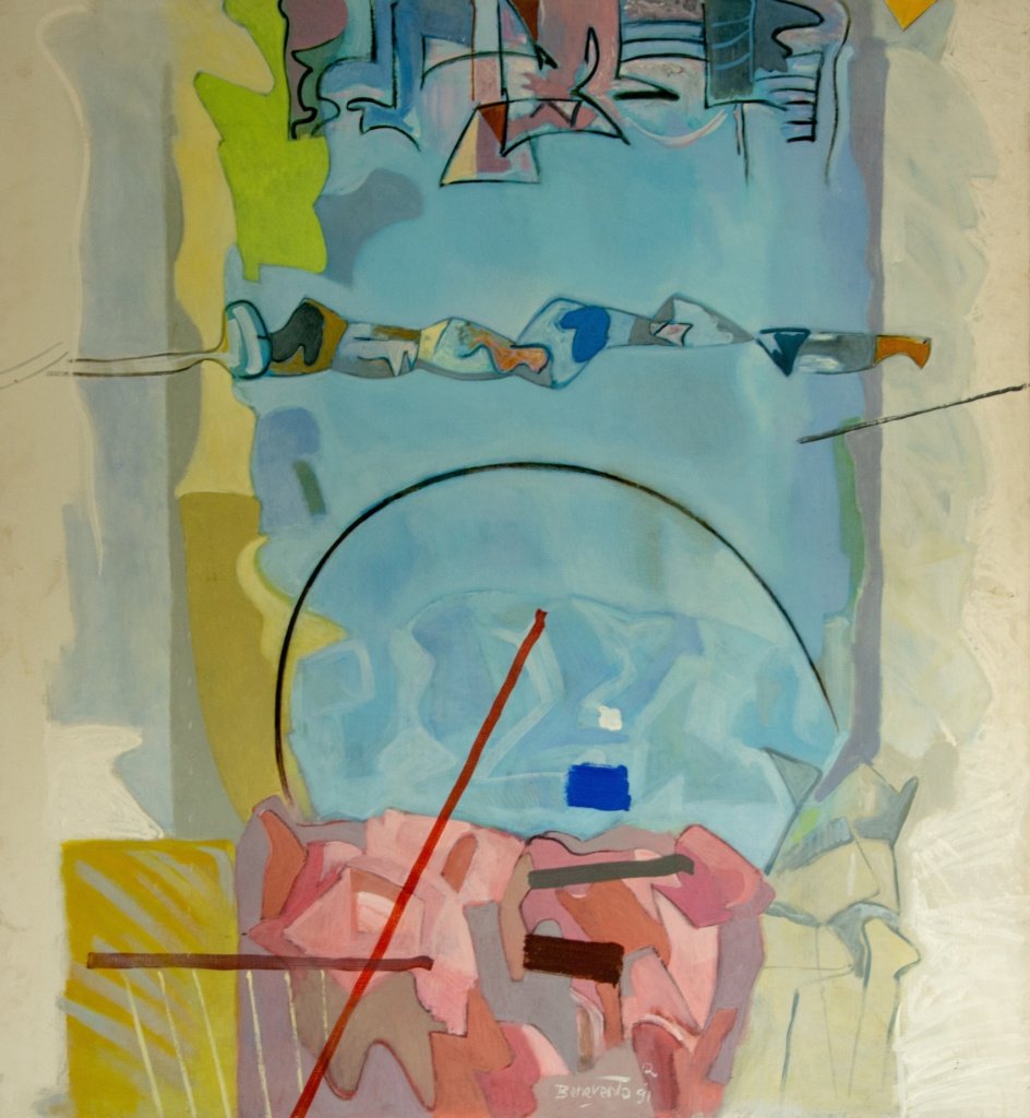 135 x 125 cm _ Benevento _ Manhã _ 1991 _ AST