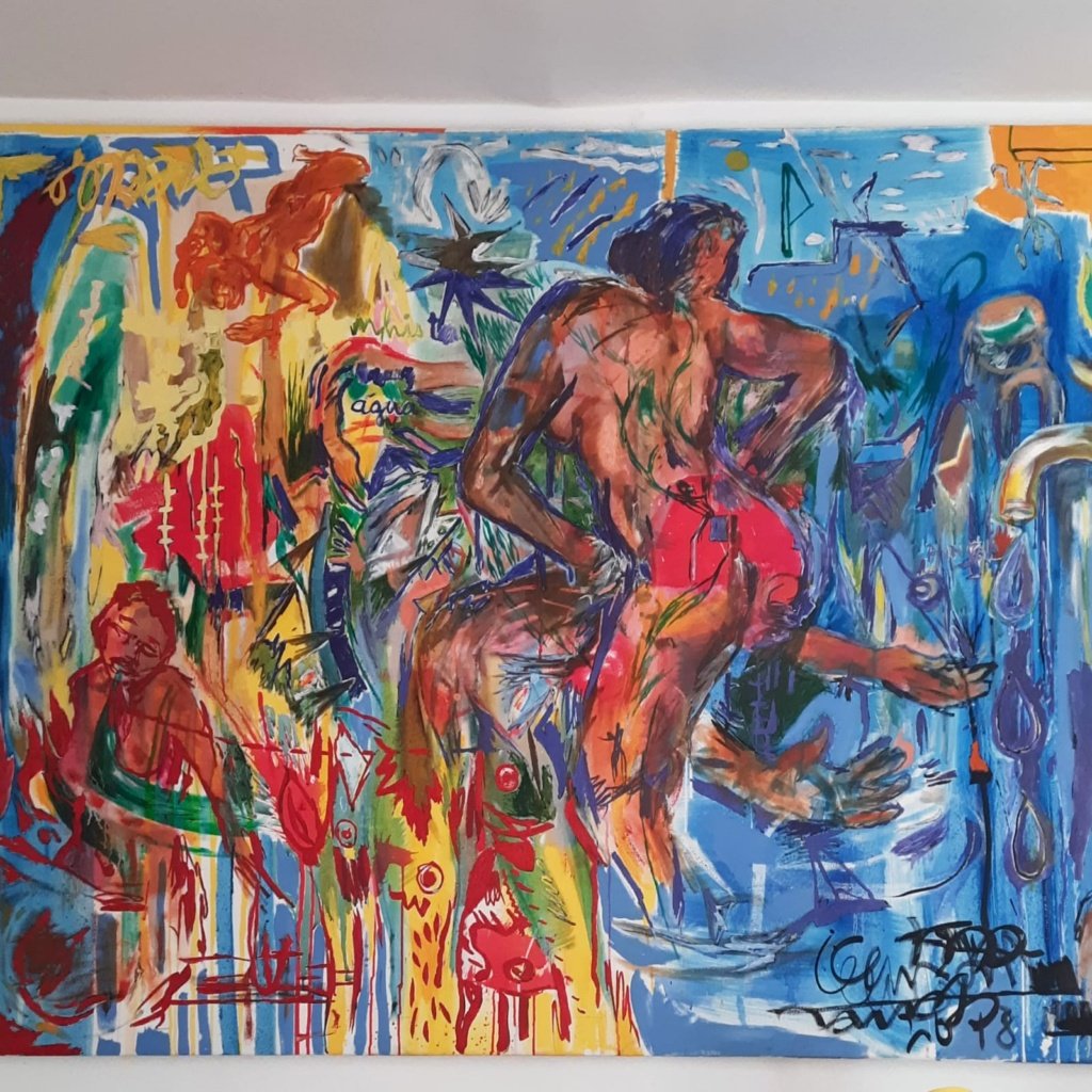 180 x 200 cm _ Clara Cavendish _ Banhistas sem água _ AST