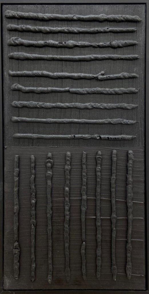 40 x 20 cm_Pedro Tebyriçá_ Gramática Negra_óleo sobre tela 2