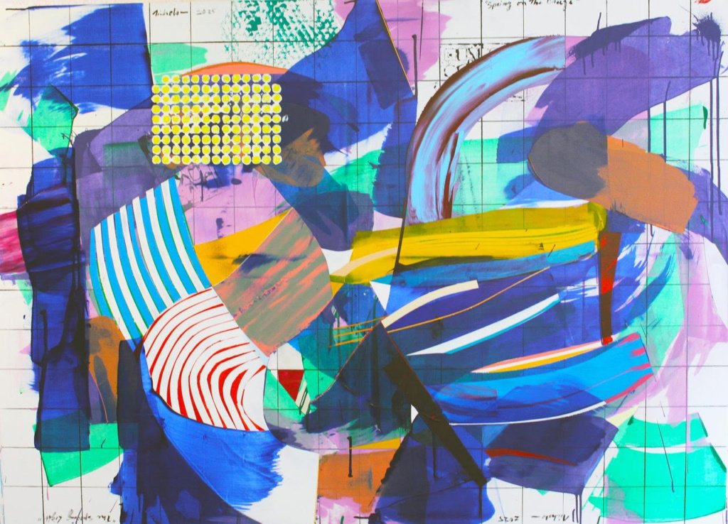 “Spring on the Breeze”, 2025, 130 X 180 CM AST