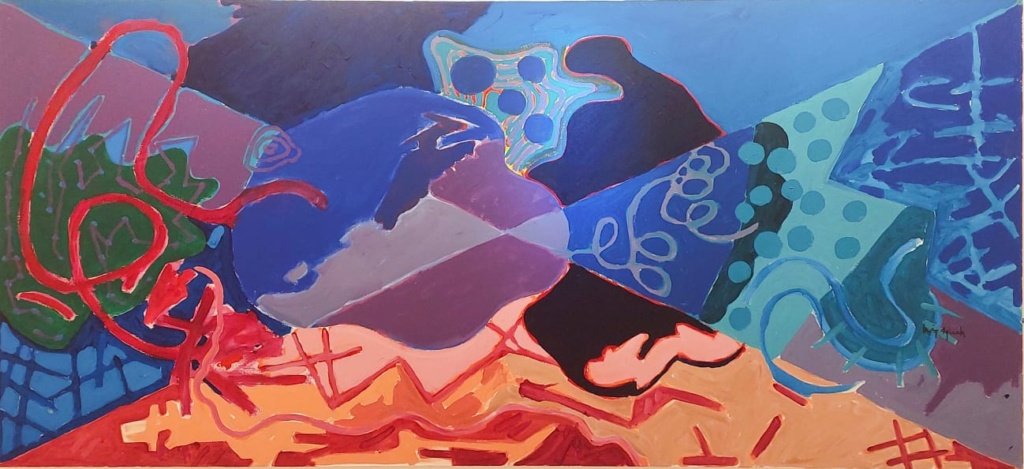 110 x 240 cm Luiz Aquila A PINTURA E A VANIA EM EXPANSÃO 2023 AST ok