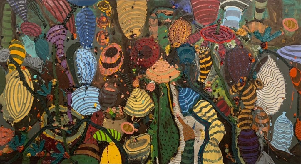 162 x 295 cm _ Gilvan Nunes _ Sem título _ 2010 _ OST