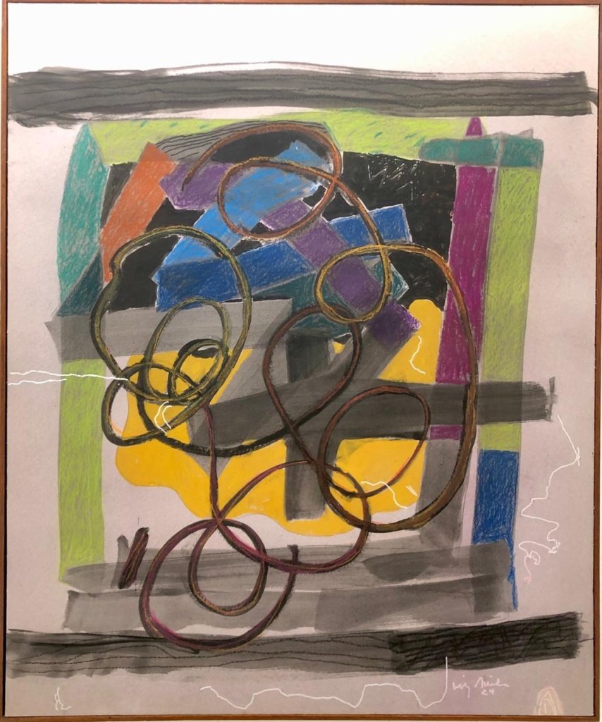 Luiz Aquila, 106 x 89 cm , Técnica mista sobre cartão 3