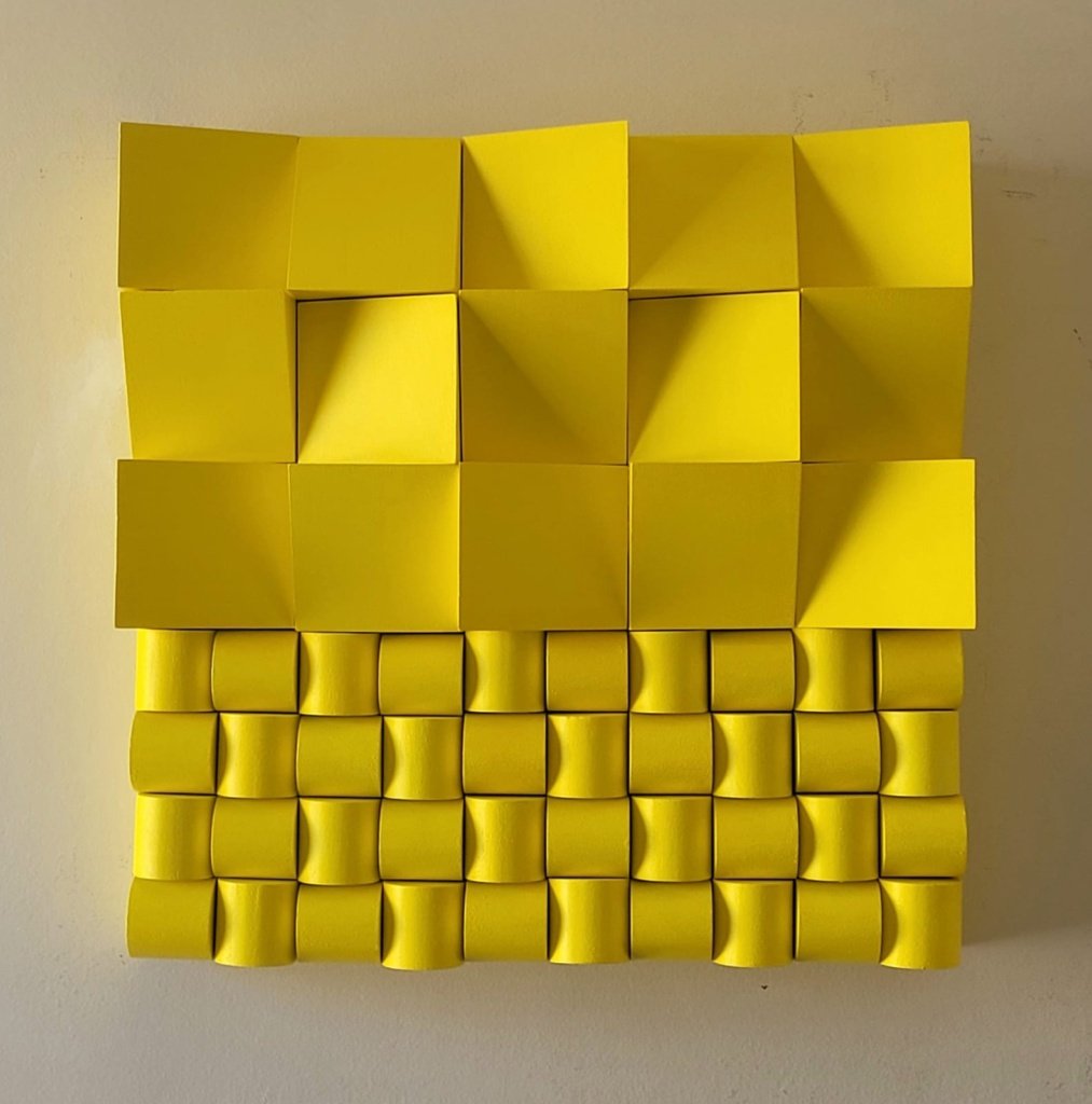 Relevo Galvão, dim 50×50×14cm. Sem Título 2025