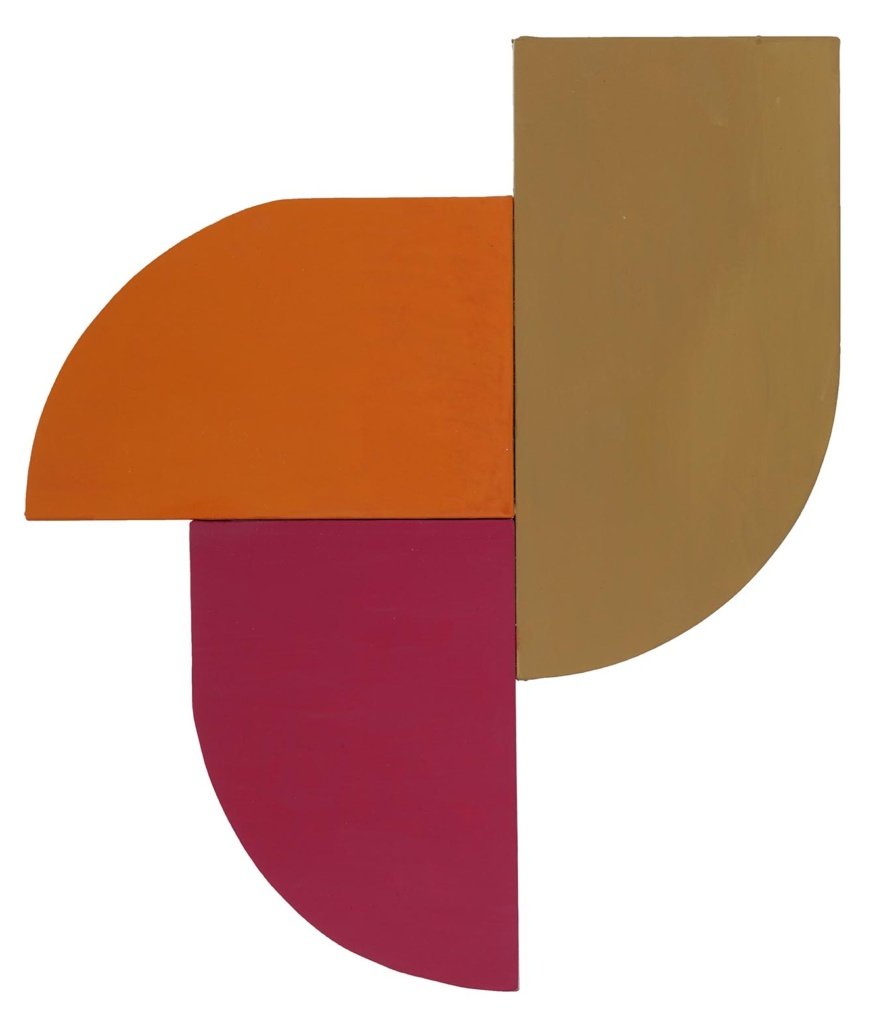 50 x 60 cm. Paiva Brasil. Tangentes n. 7, 2021. Acrílica sobre tela