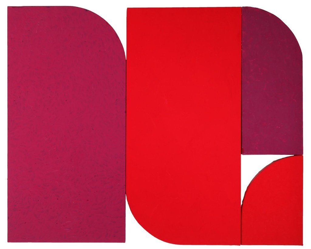 80 x 98 cm. Paiva Brasil. Tangentes n. 6, 2021. Acrílica sobre tela