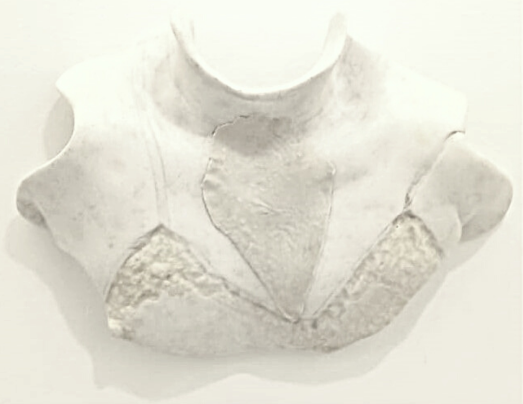 28 x 26 cm. Nelly Gutmacher. Série Arqueologia do desejo, Déc. 1980. Marmorizado