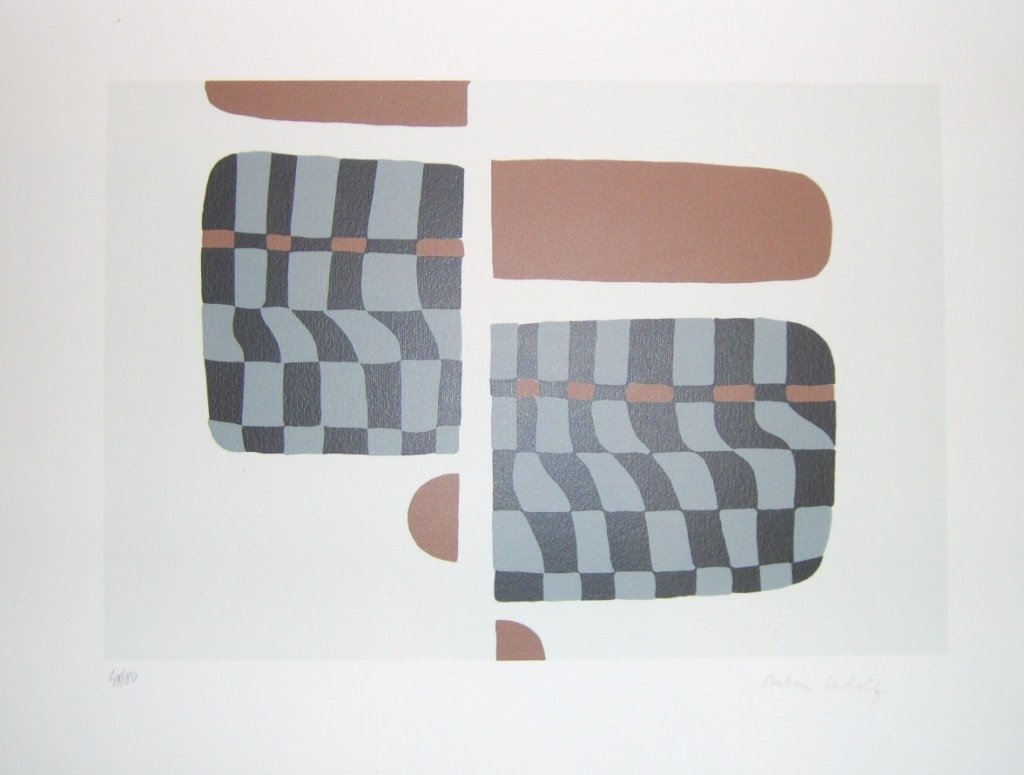 40 x 50 cm. Rubem Ludolf. Gravura sobre papel