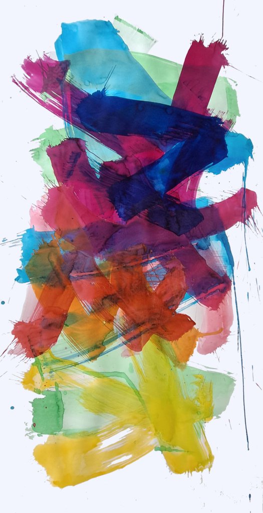 180 x 90 cm. Adriano Mangiavacchi. 201, 2025. Aquarela