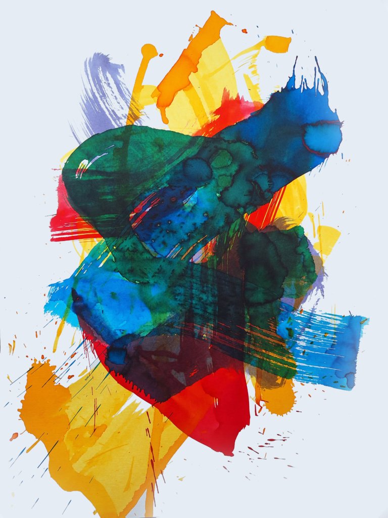 84 x 60 cm. Adriano Mangiavacchi. Aquarela 16.  Aquarela