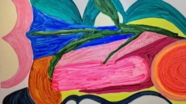 Gabriela Machado Sem título, 2025 115 x 177 cm Acrílica sobre tela