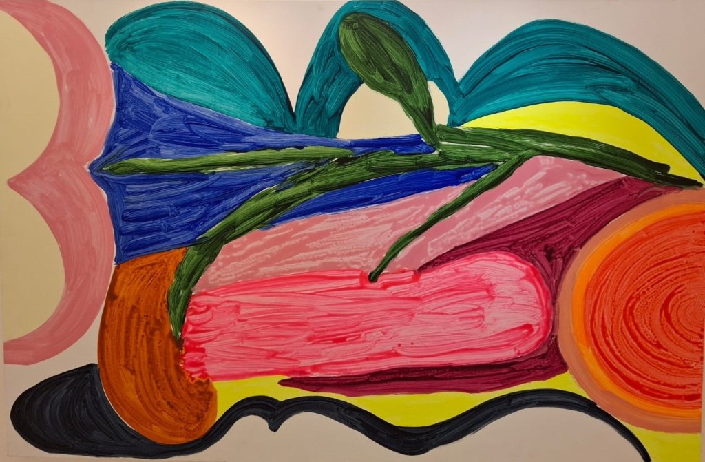 115 x 177 cm. Gabriela Machado. 2025. Acrílica sobre tela