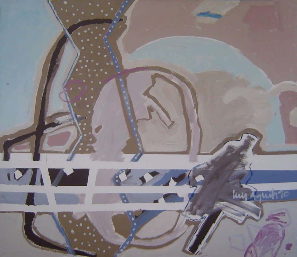 130 x 150 cm. Luiz Aquila. 2010 Acrílica sobre tela.